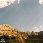 35mm - 120mm - Film - Mountain - Sunrays - Banff - Alberta - Photography