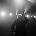 35mm - 120mm film - abbotsford - concert - offspring - black and white